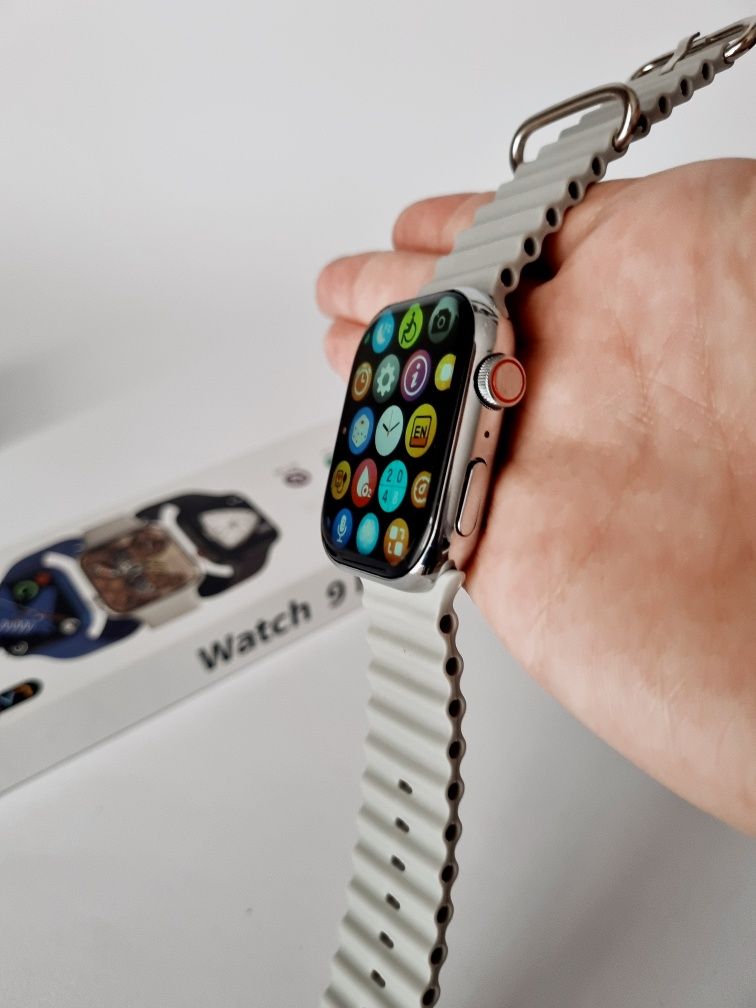 Smartwatch 9 Max szary paseczek