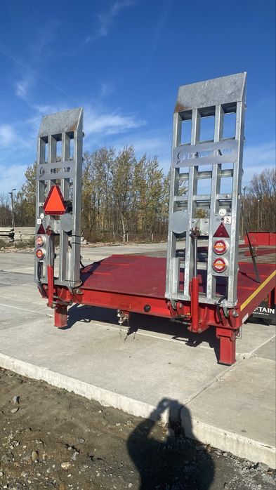 Przyczepa niskopdwoziowa tridem - jak nowa okazja