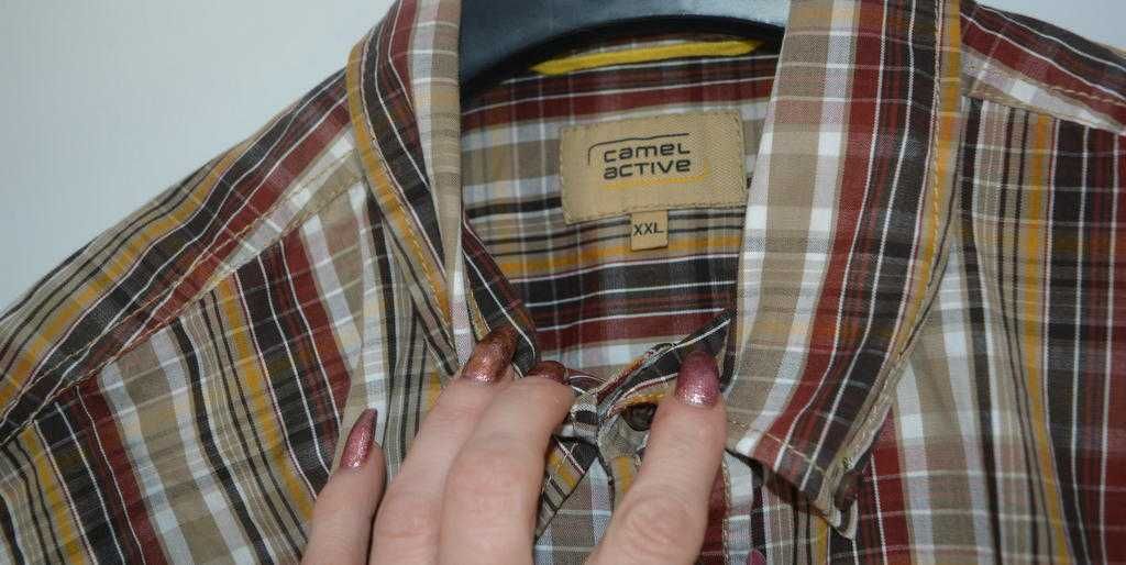 Koszula w kratkę Camel Active 2XL
