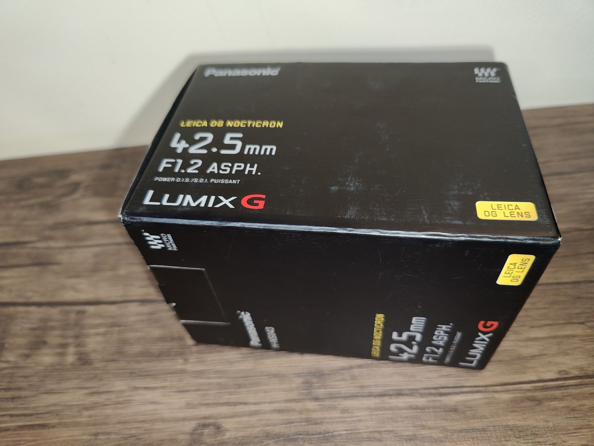 Объектив Panasonic Leica 42.5mm f/1.2 DG 
Купл