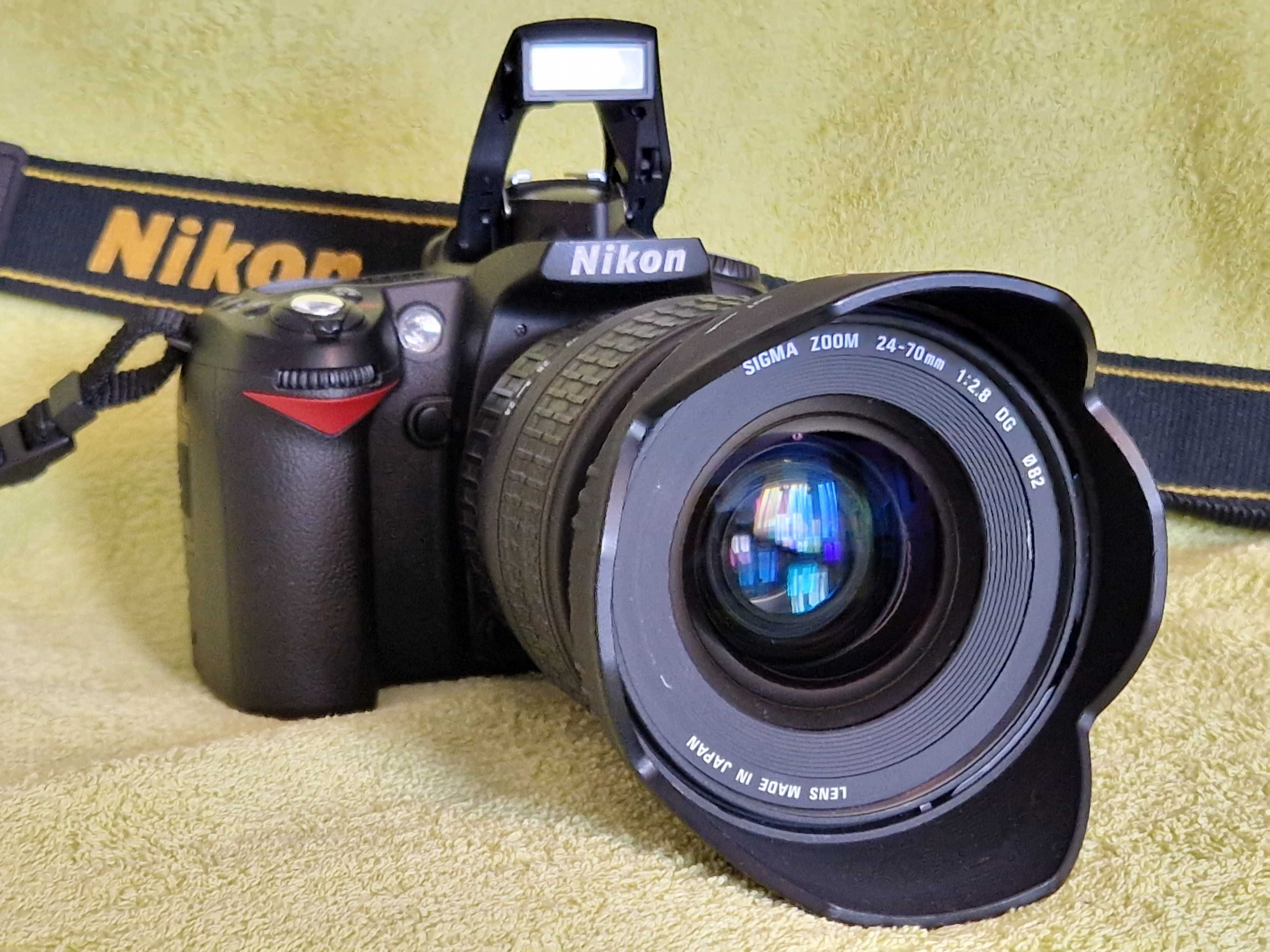 Nikon D 90 + obiektyw SIGMA 24-70 F:2,8 DG EX ASPHERICAL