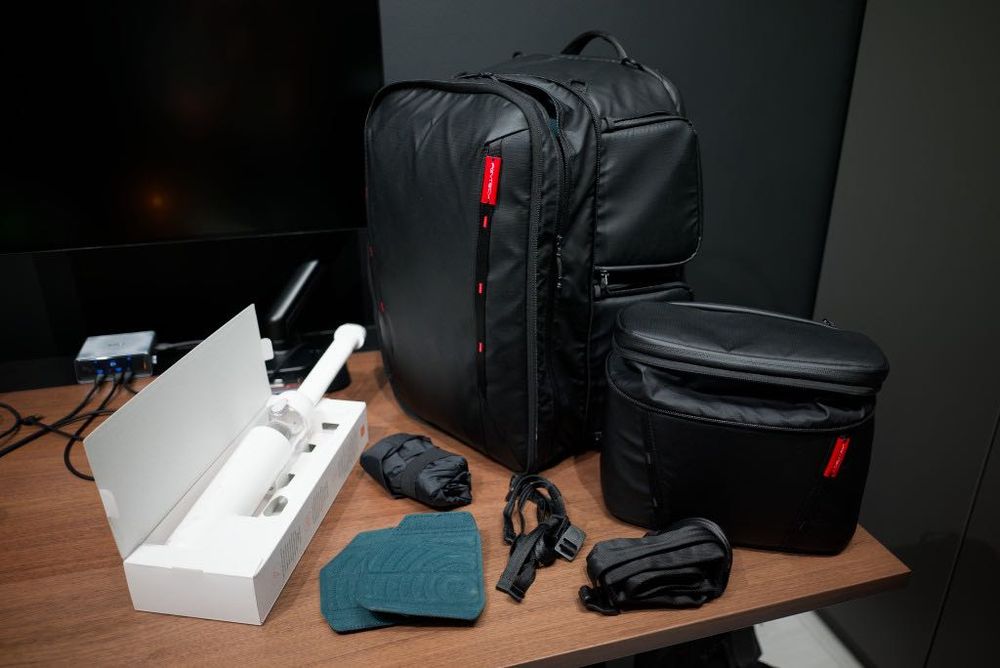 *PGYTECH OneMo 2 plecak + torba foto/dron/turystyka + odkurzacz Xiaomi