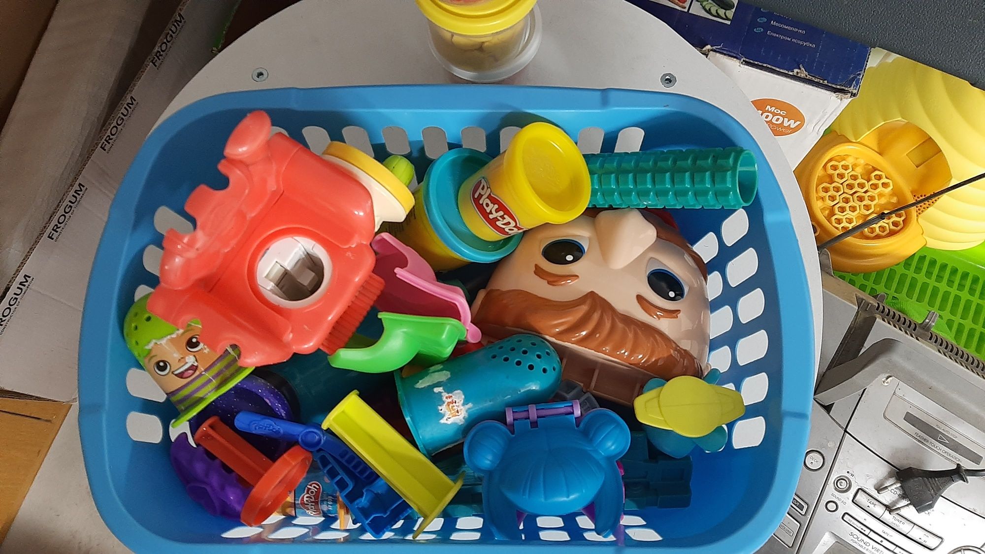 Playdoh fryzjer dentysta strazak