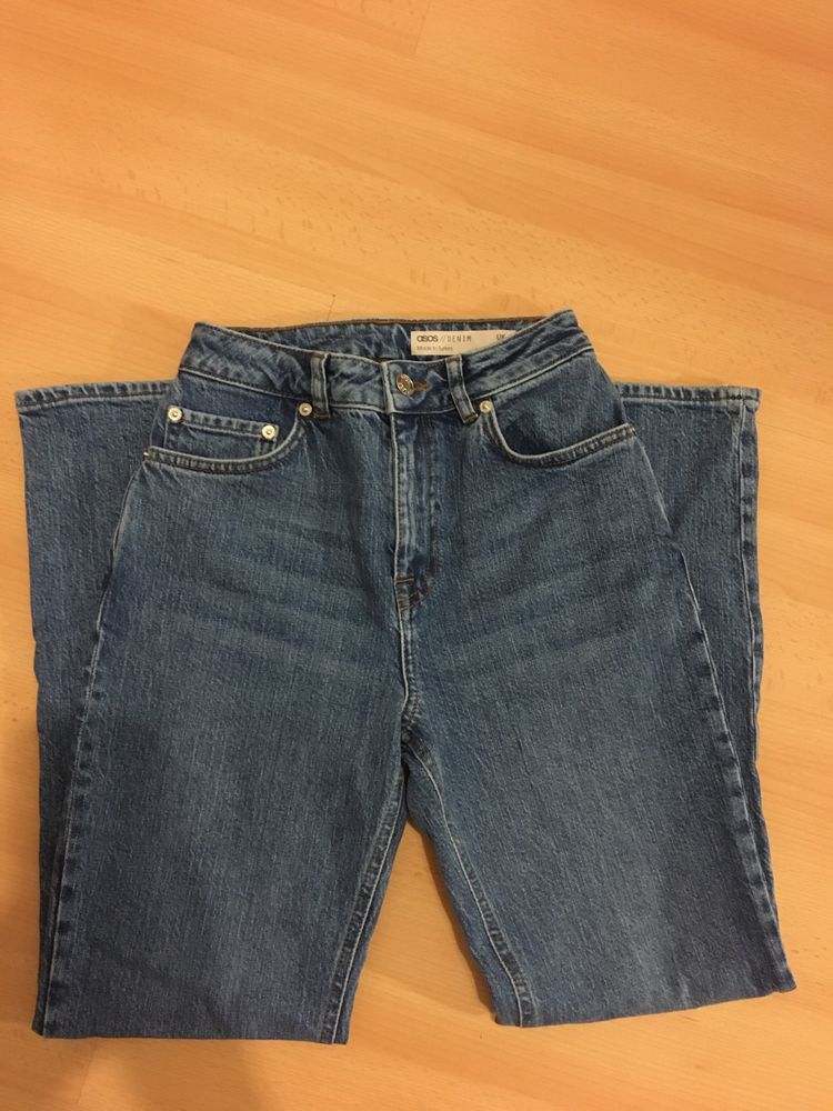 Jeansy ASOS nowe niebieskie