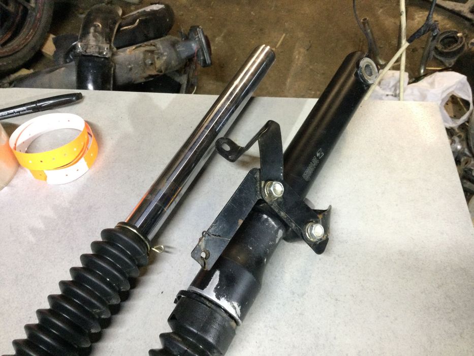 Перя до вилки Спарк, Вайпер, Хорнет рс150, передні амортизатори до мот
