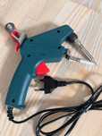 Pistolet lutowniczy z podajnikiem cyny 60W Lutownica