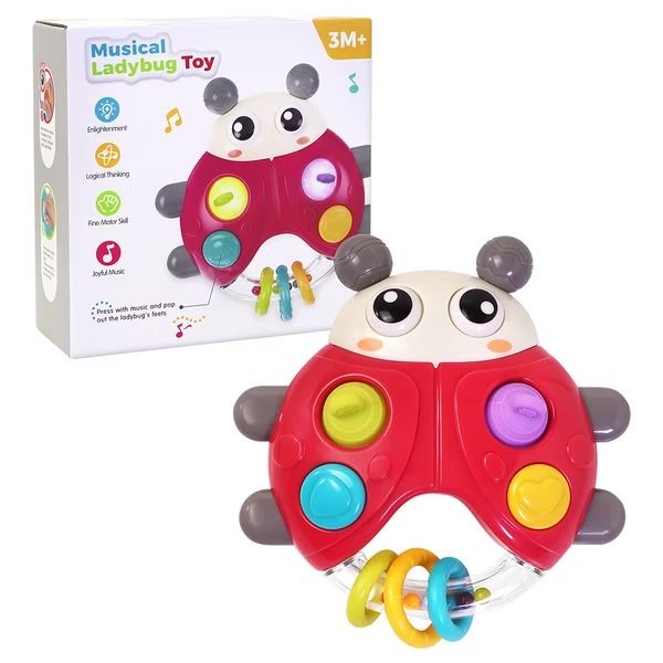 Іграшка бряскальце музичне