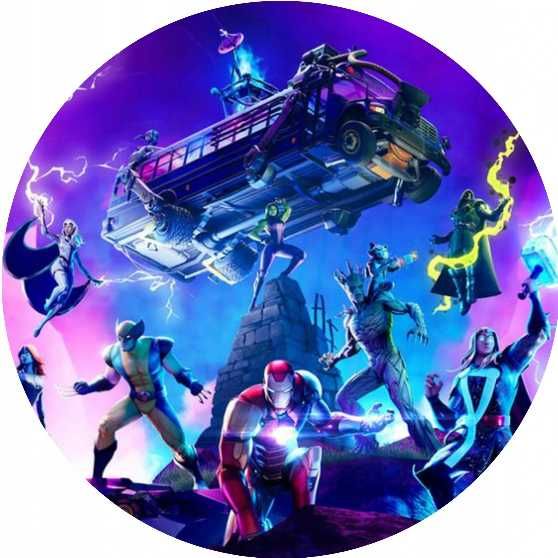 opłatek na tort FORTNITE 0,6mm