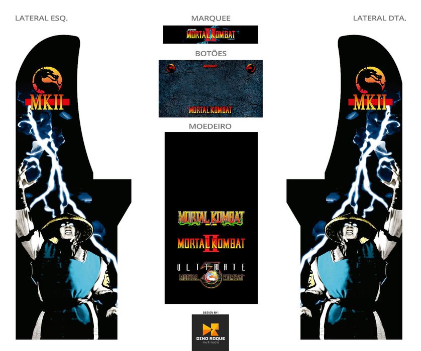 Máquinas arcade prontas a jogar