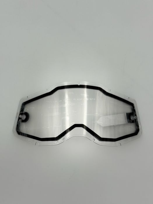 Подвійна лінза на мото окуляри 100%