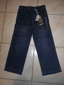 Nowe spodnie jeans dla chłopca, rozmiar 116