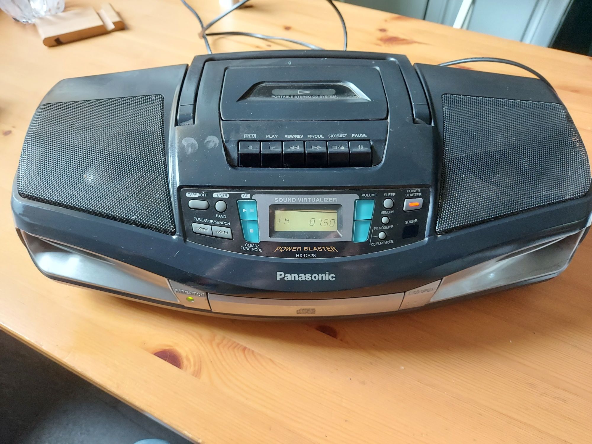 Magnetofon panasonic audio cd