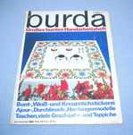 Burda duża, kolorowa książeczka z robótkami ręcznymi