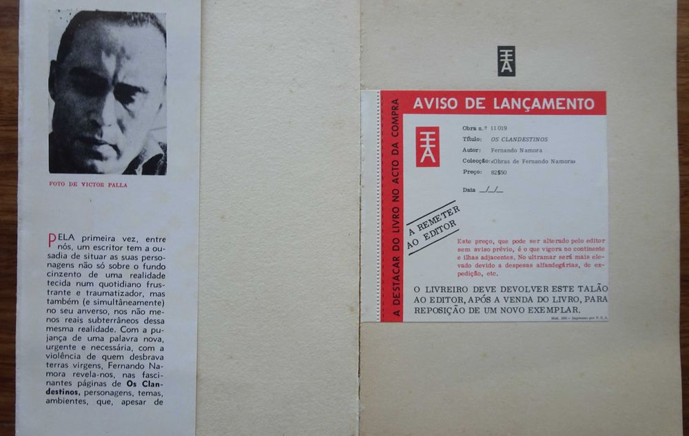 Os Clandestinos de Fernando Namora
