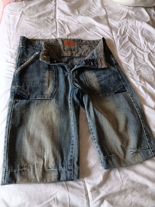Calção ganga Vintage Denim