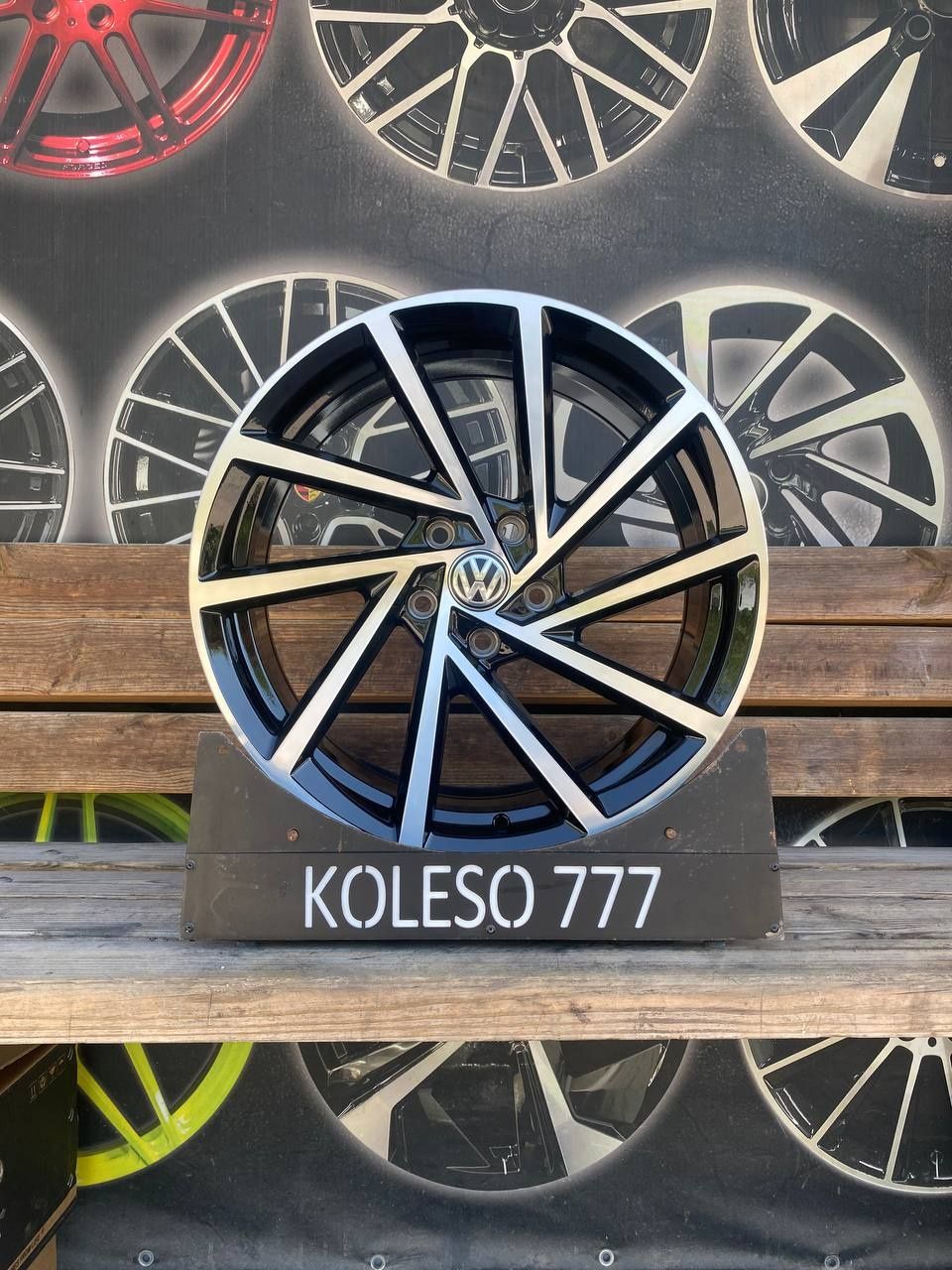777 Новые диски R18 5/112 VW Caddy Jetta Golf Touran Skoda Octavia