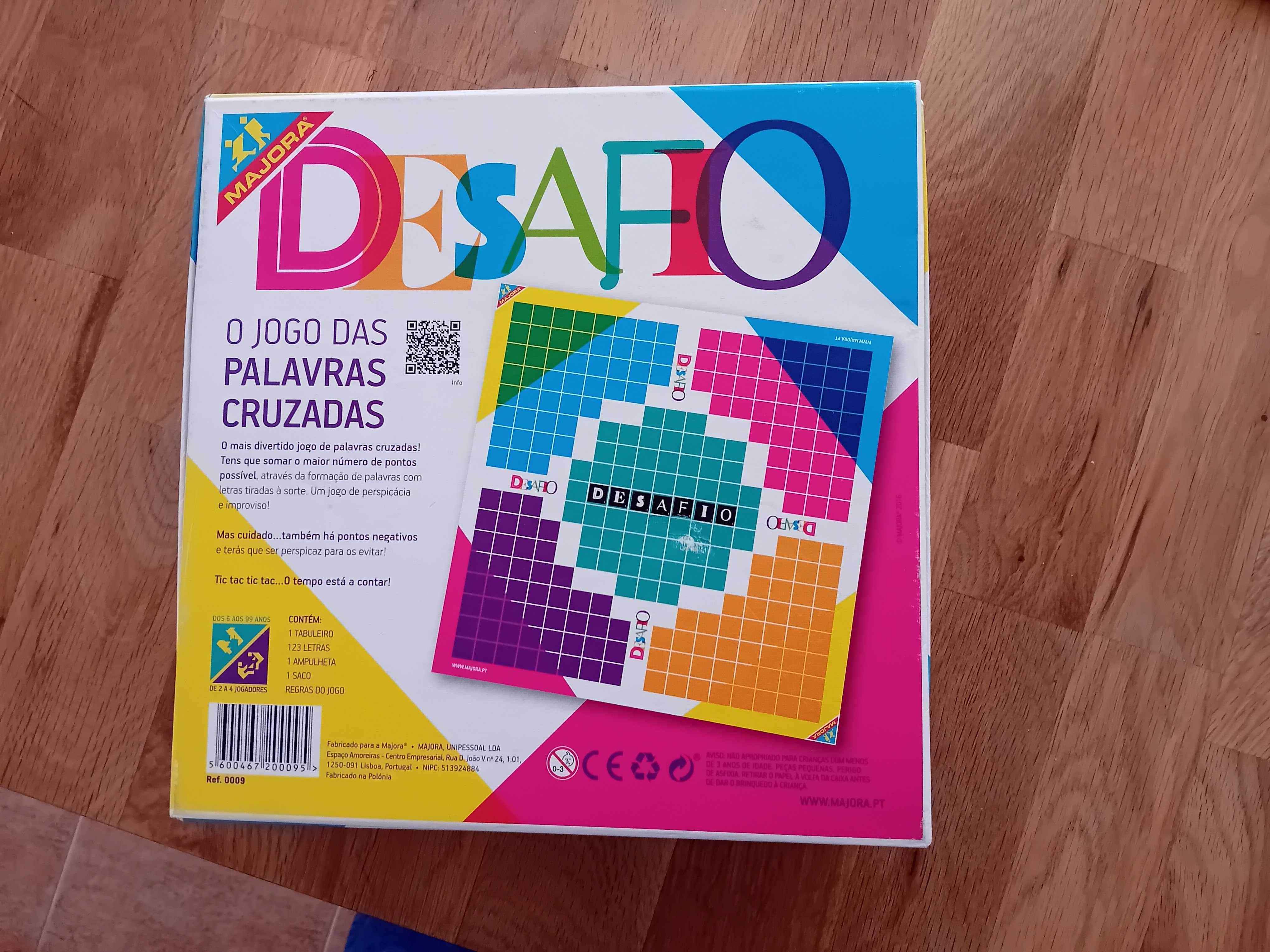 Desafio – O Jogo das Palavras Cruzadas (Majora)