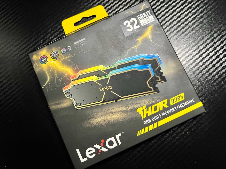 ‼️Lexar Thor DDR5 32 GB (2x16GB) 6000 MHz Thor Black, RGB‼️Гарантия‼️