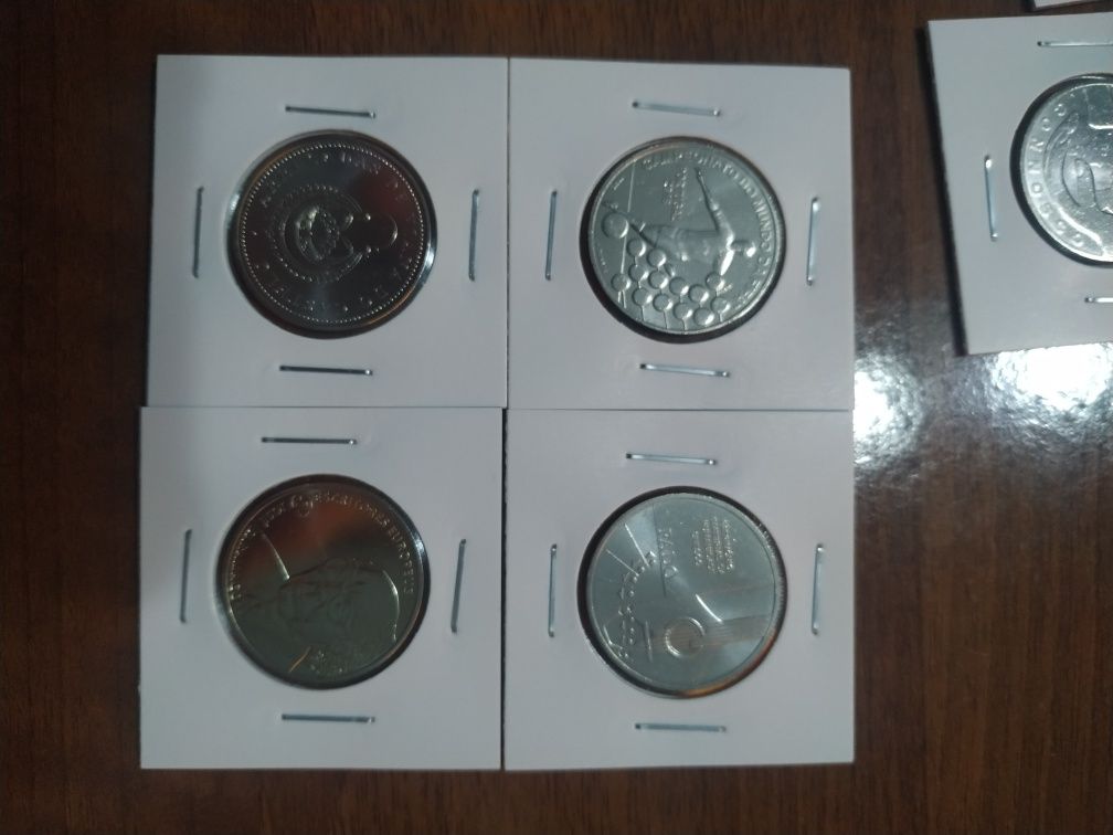 Moedas 2,5€ 5€ e 7,5€