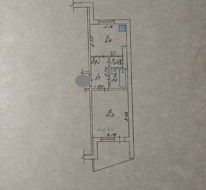 1к! квартира, Сади 2, 5/9 пов, 33 м2, частково демонтована під ремонт!