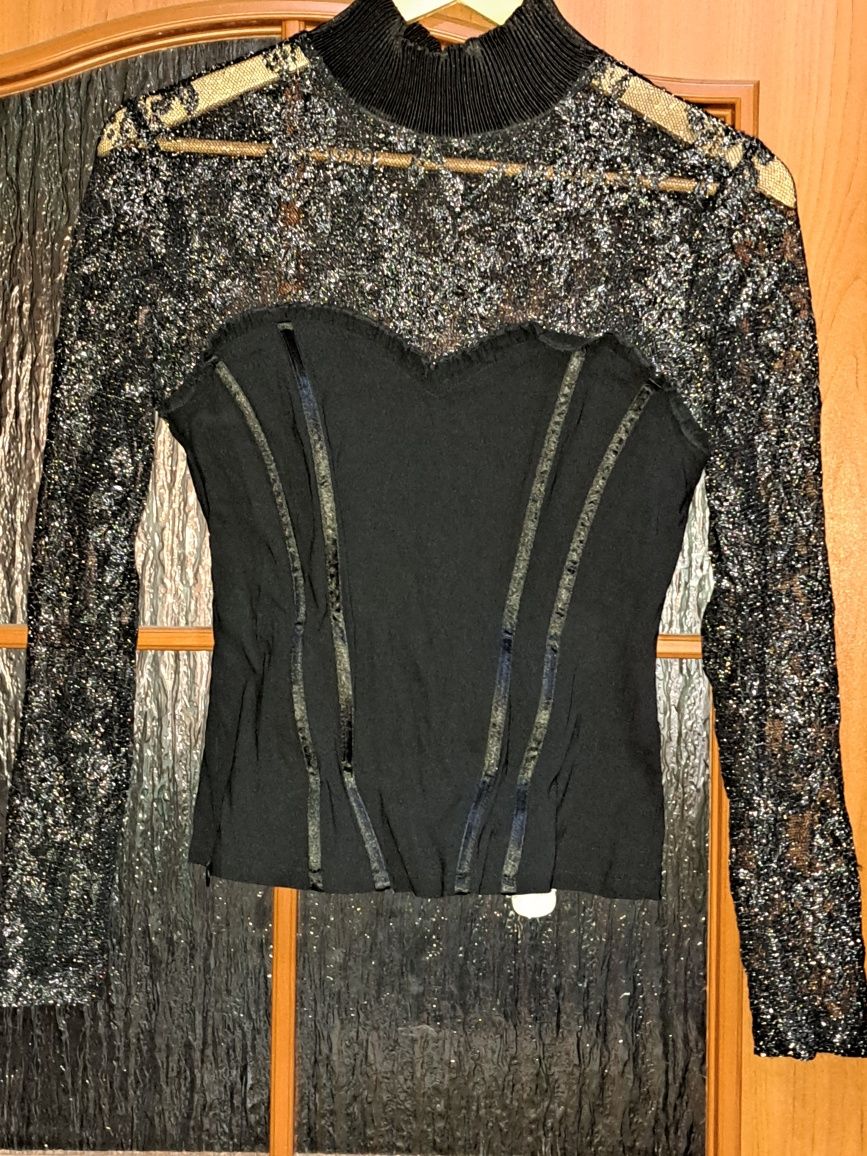 Elegancka bluzka gorsetowa r.40