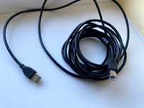 Кабель Cablexpert USB 2.0 AM - BM 3 м з феритовим фільтром