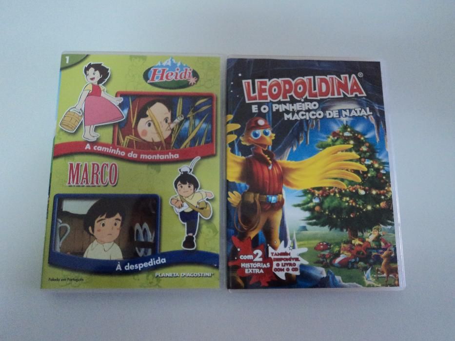 DVD's infantil novos