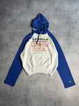 Худі Vetements х Champion Antwerpen Hoodie Blue And White.