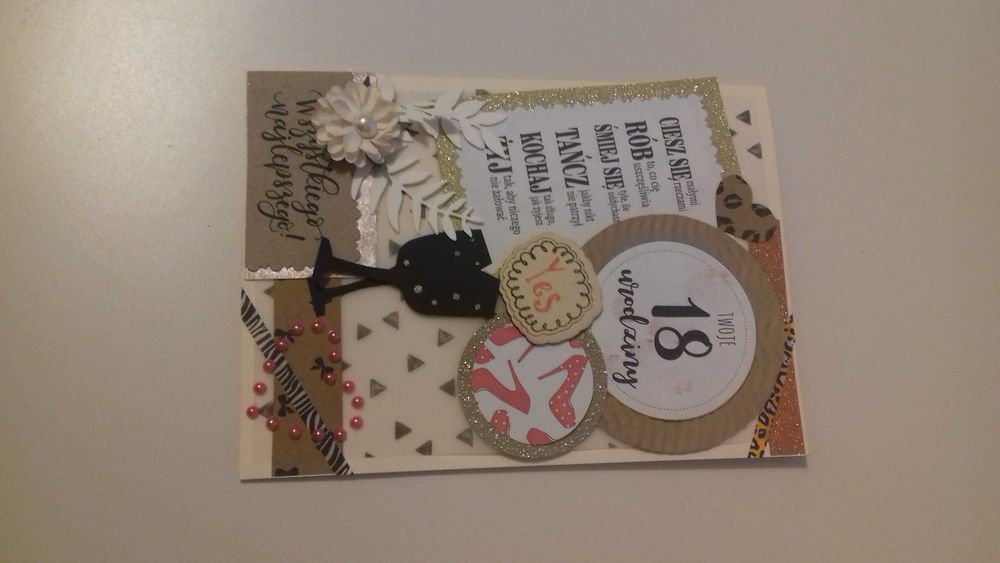 Kartka na 18nastkę!/urodziny 18/A5/duża