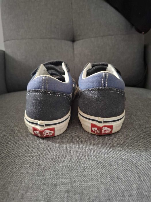 Vans Ténis Old Skool V Criança (Azul - 33)