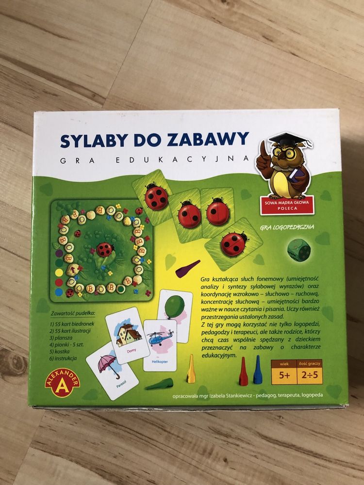 sylaby do zabawy gra edukacyjna