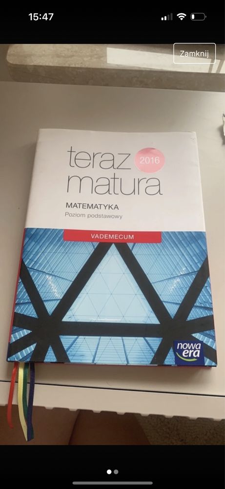 vademecum teraz matura matematyka