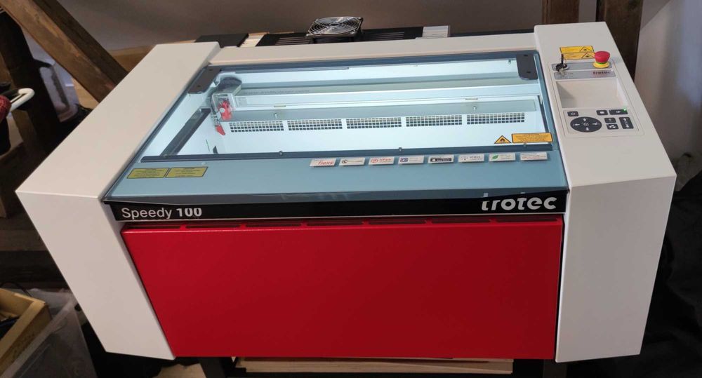 Laser Trotec Speedy 100 60W.