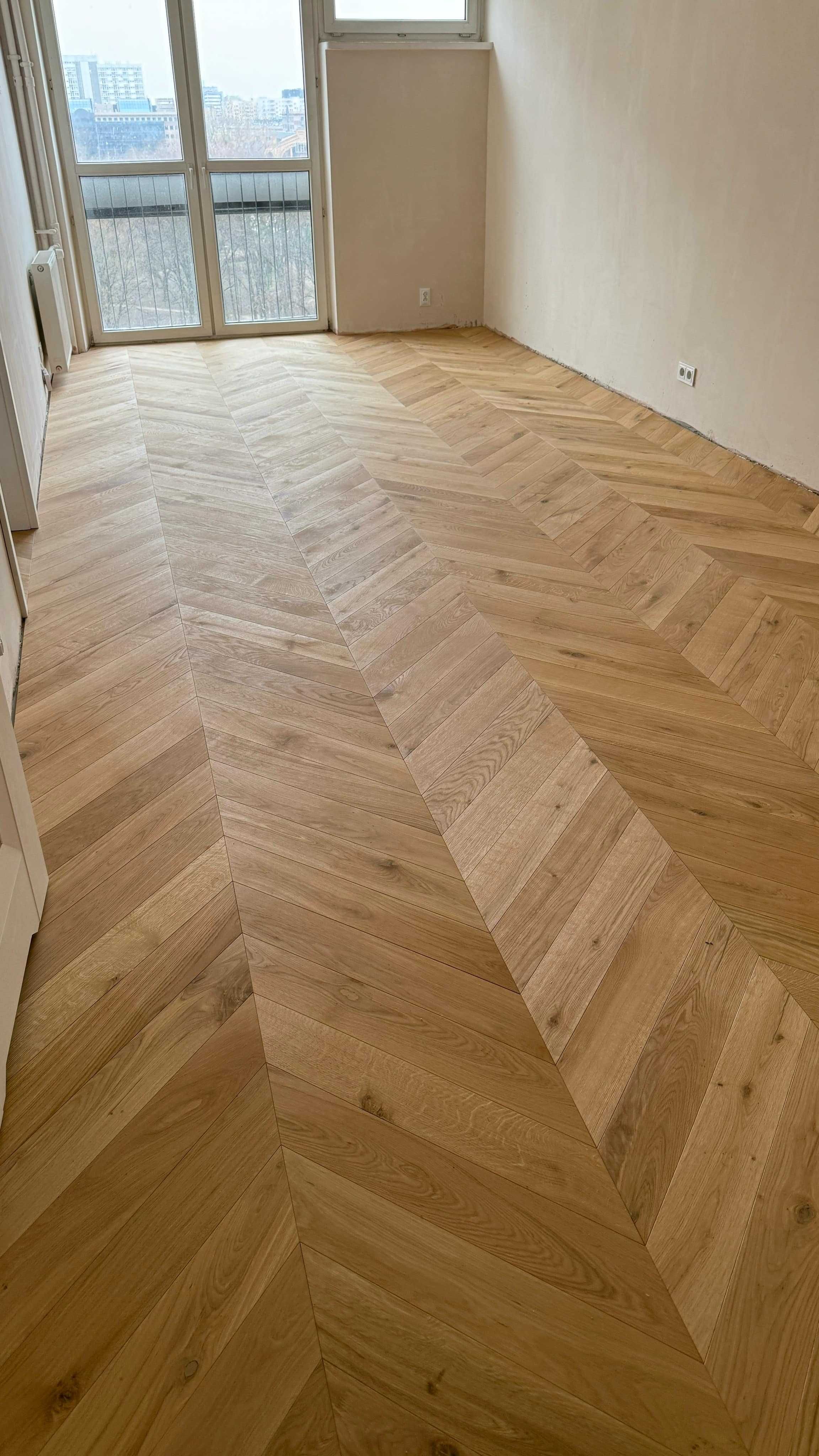 Jodełka francuska dąb olejowana fazowana 12x120x680 HIT!!