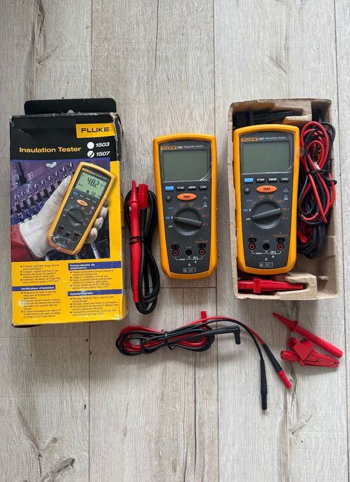Nowy Fluke 1507 - Miernik rezystancji izolacji