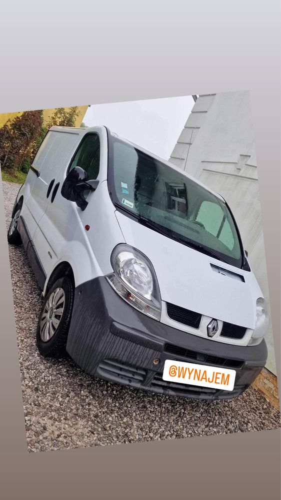 Wynajem Bus Blaszak Renault Trafic z lub bez kierowcy