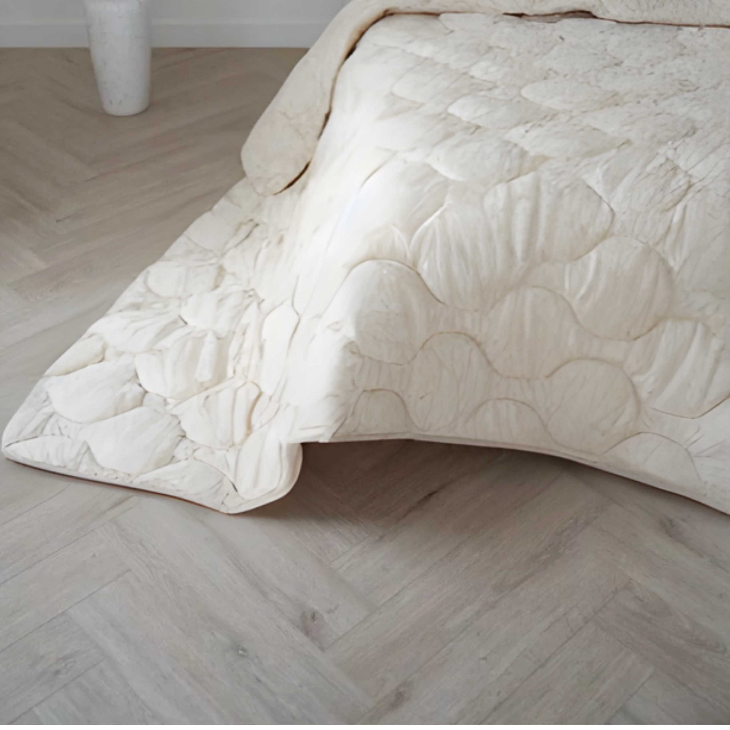 Kołdra Wełniana 200x220 Naturalna Całoroczna 100% WEŁNA OWCZA Polska