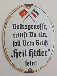 Emaliowany znak III Rzeszy
