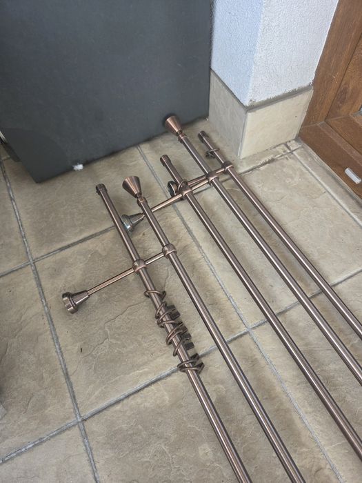 Karnisze metalowe długość 1.6m