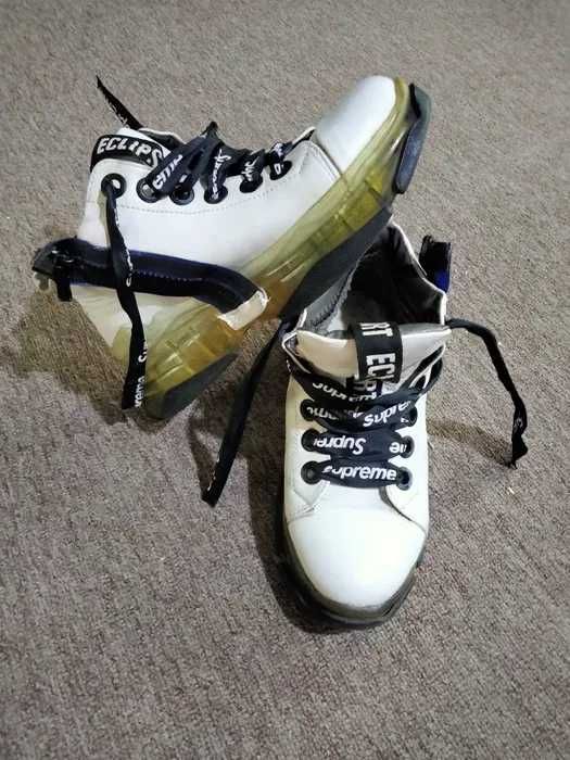 Кожаные Palladium White.