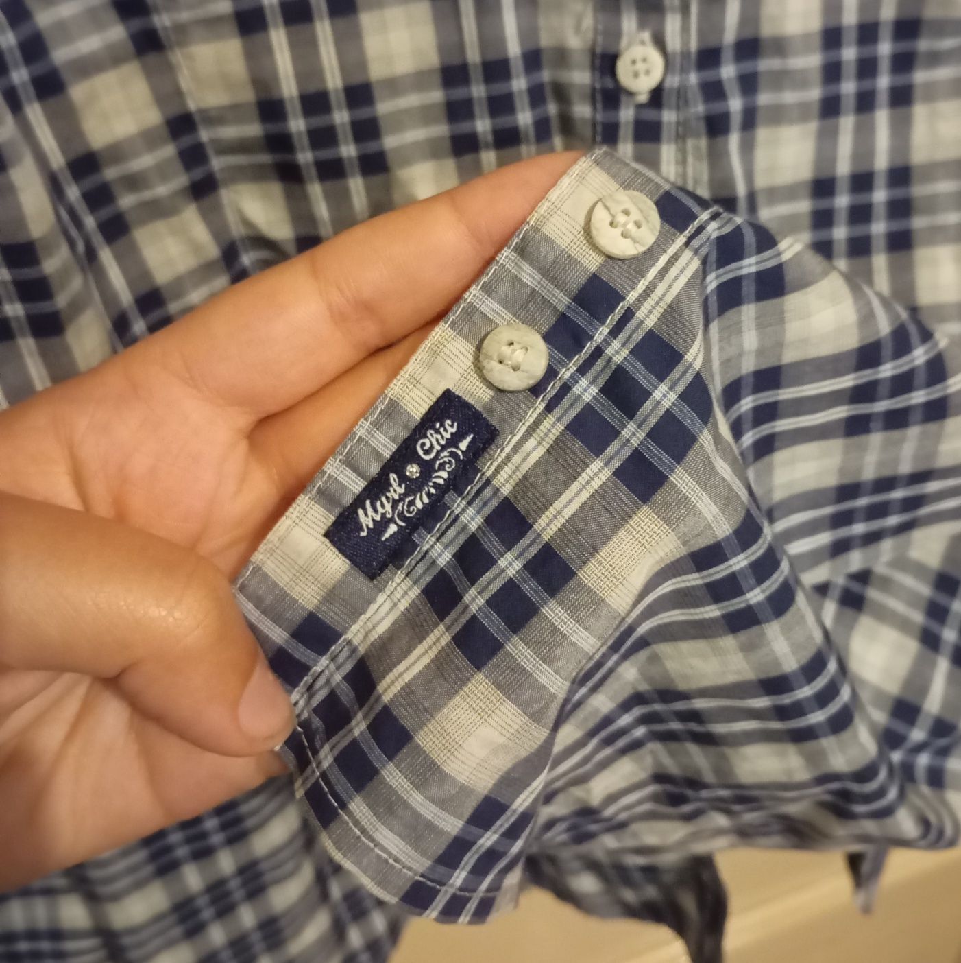 Camisa Xadrez Azul | Mayoral Chic | 18 anos | 167cm