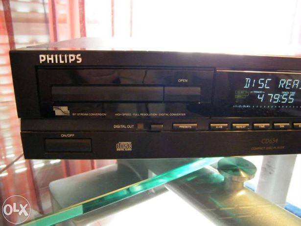 Leitor cd Philips cd634