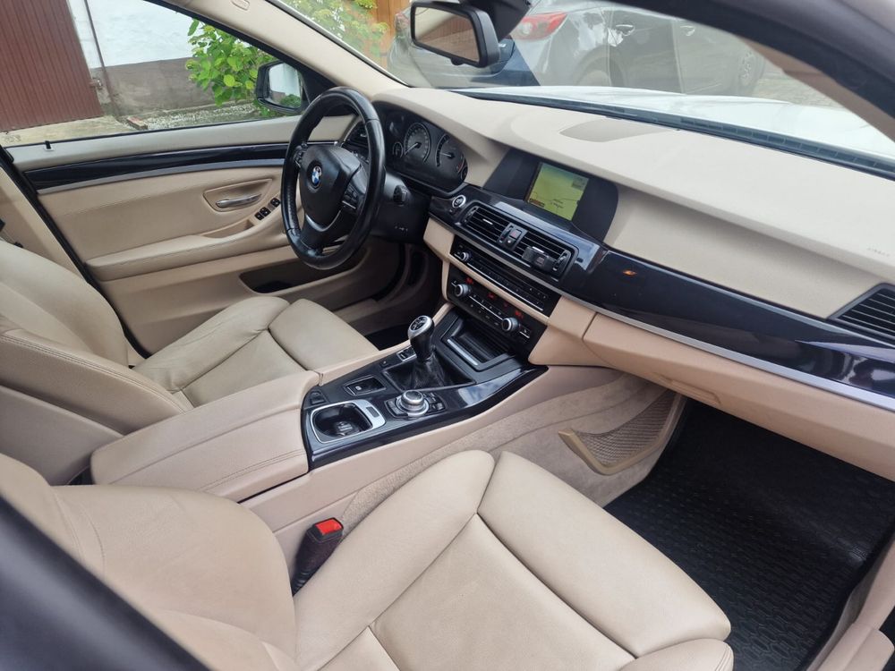 BMW F11 520d Skóry, Head-Up Display BEZWYPADKOWY