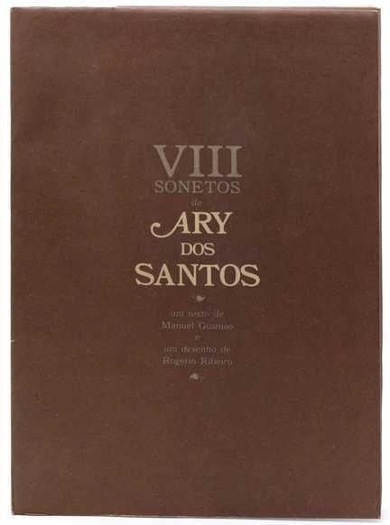 Livro VIII Sonetos Ary dos Santos Numerado