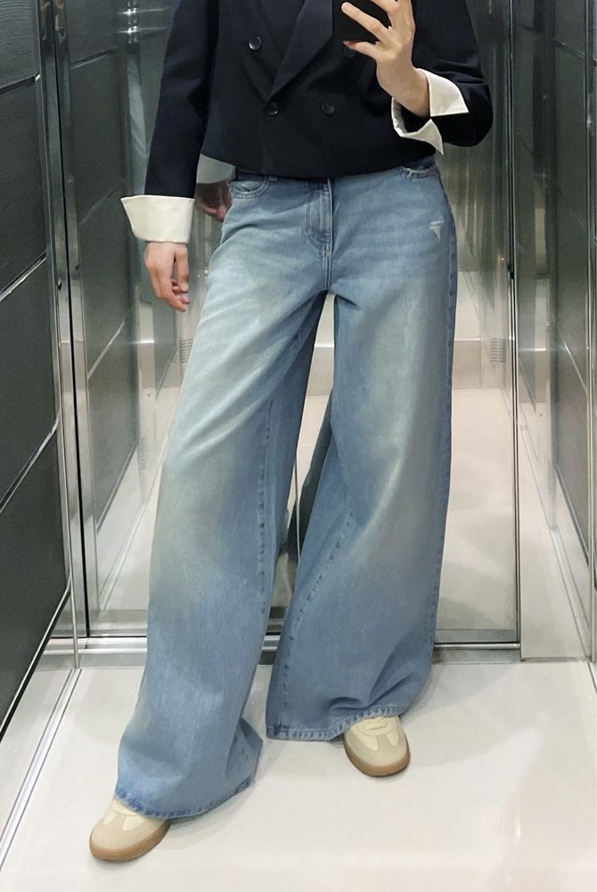 Стильні джинси Zara. Нова колекція.
