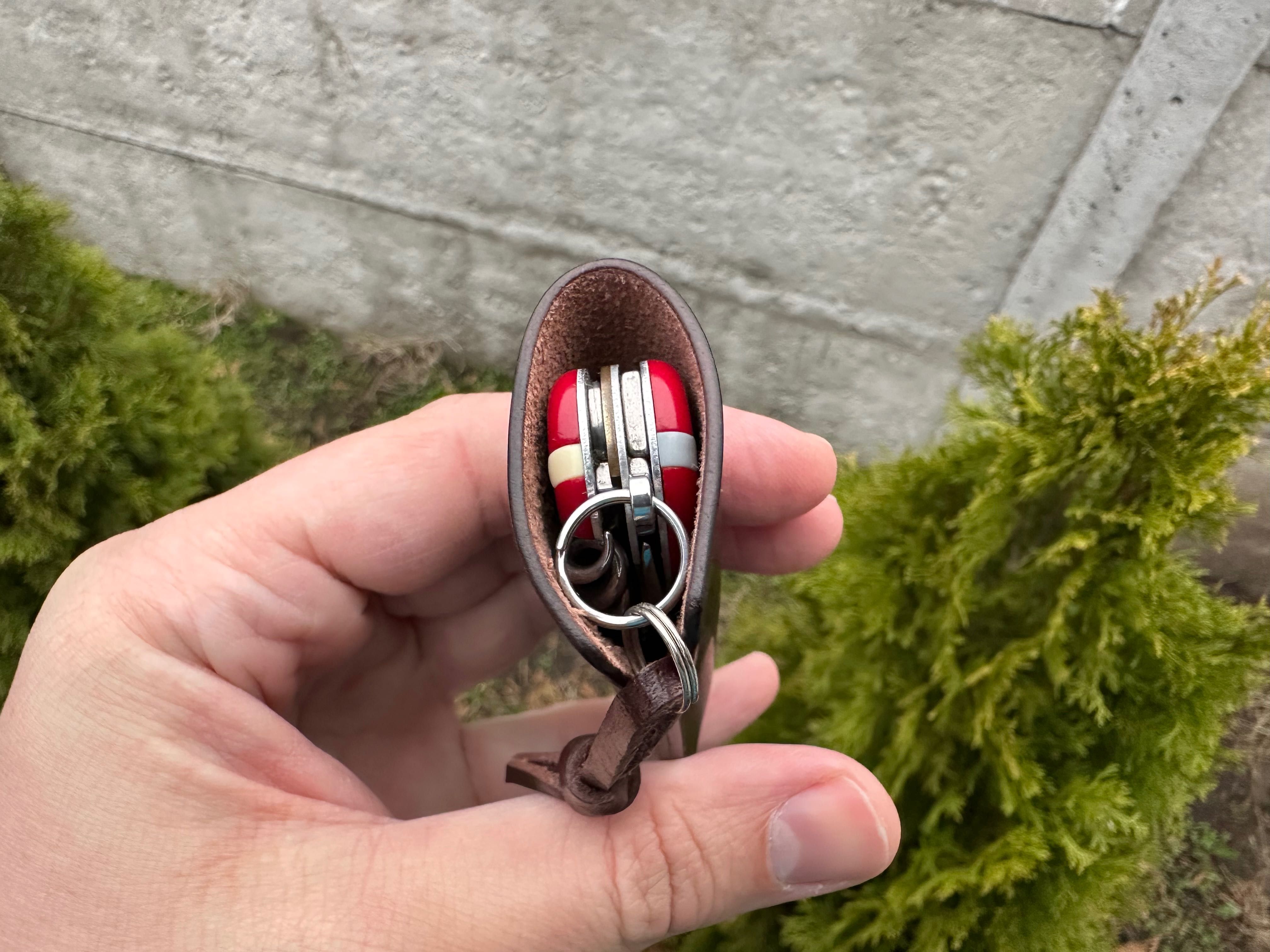 Чохол для ножа Victorinox Spartan Tinker Compact шкіра кожа чехол