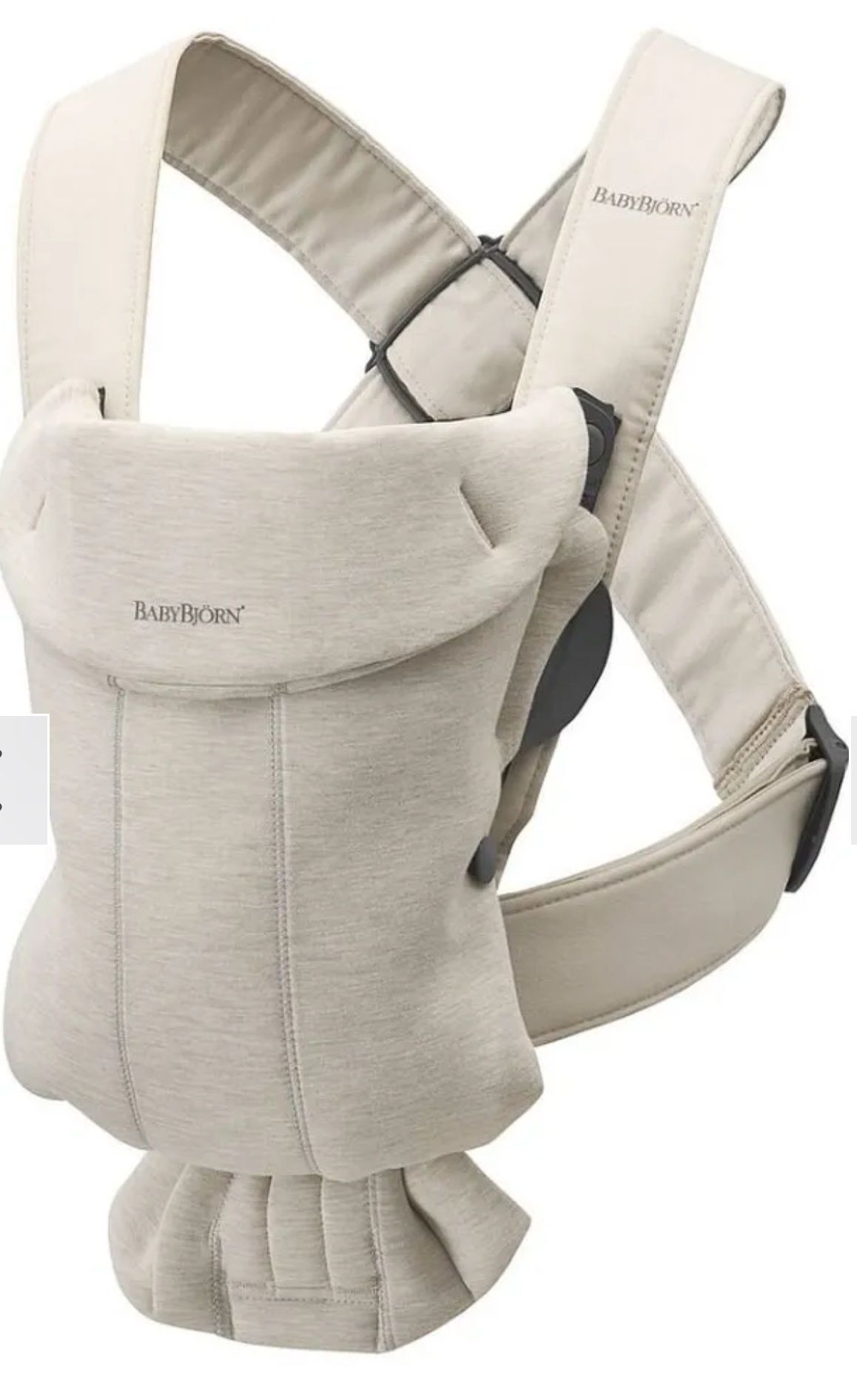 Nosidło BabyBjorn Mini 3D Jersey Szare