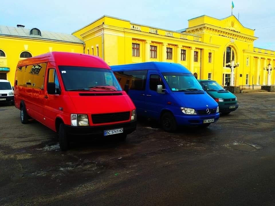 Перевезення,таксі, замовлення автобуса.Новояворівськ,Верещиця,Старичі