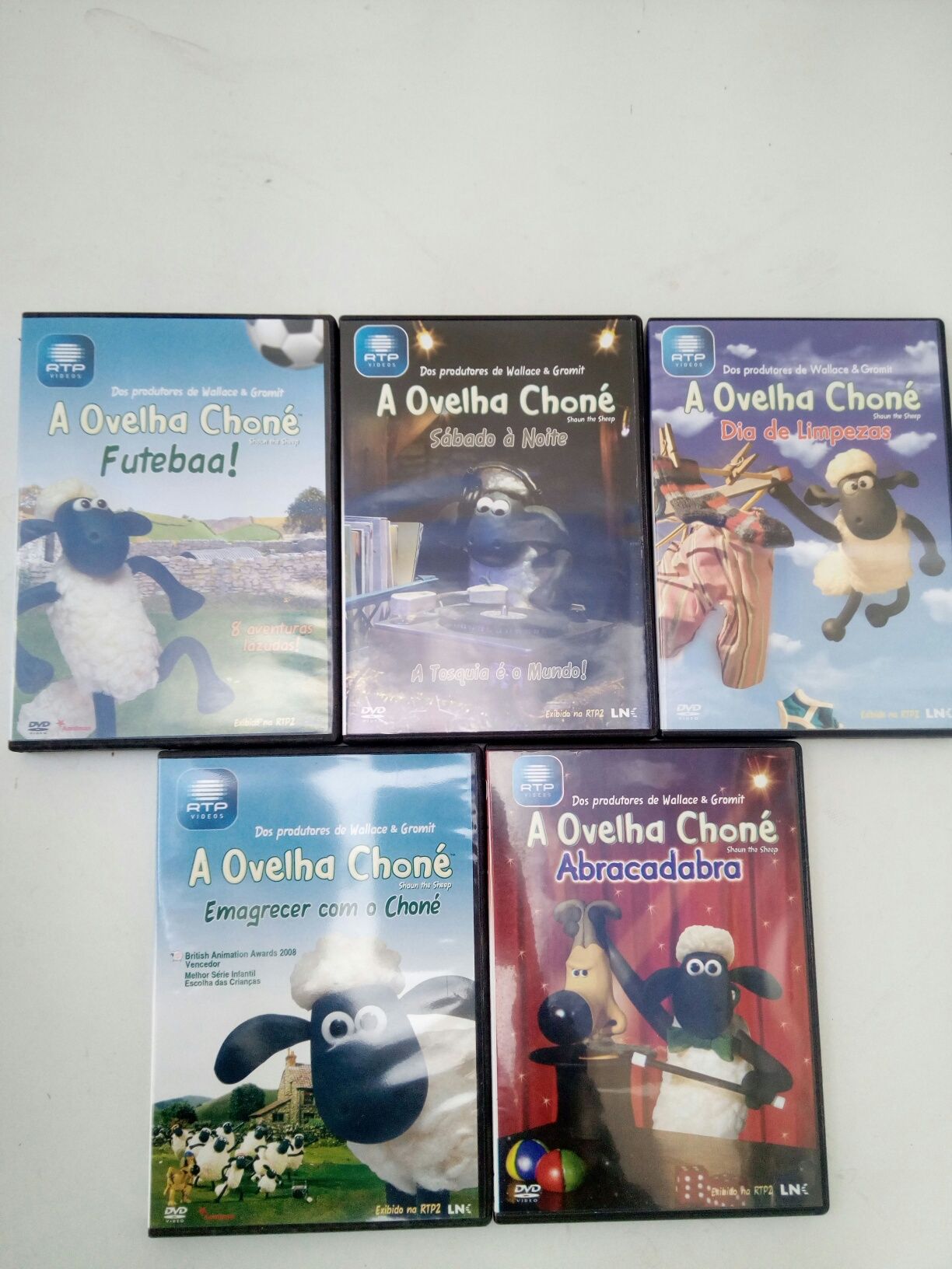 5 DVD: A ovelha Choné