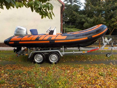 RIB Lomac ponton 4,6m Honda 4t 50 koni motorówka łodz motorowa zamiana